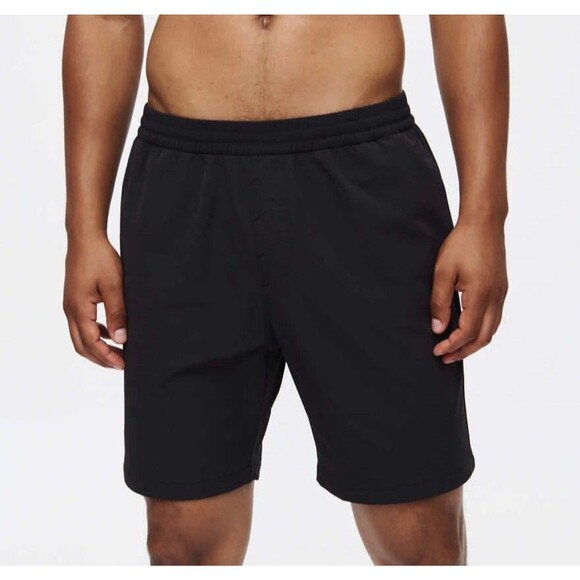 Outdoor Voices Men’s RecTrek 7" Short Black Size Large Unlined Performance - Picture 1 of 6